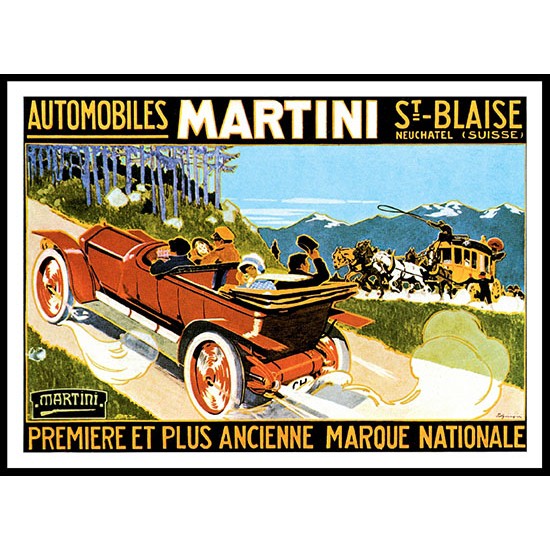 Martini, A New Print Of A Vintage Transport Picture