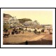 Beach Llandudno, A New Print Of A Vintage Wales Photochrom