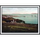 Beaumaris Bay Beaumaris Castle, A New Print Of A Vintage Wales Photochrom