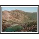 Cader Idris And Llyny Cader, A New Print Of A Vintage Wales Photochrom