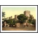 Castle Entrance Conwy, A New Print Of A Vintage Wales Photochrom