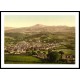 Dolgelly i.e.Dogelleyand Cader Idris Wales, A New Print Of A Vintage Wales Photochrom