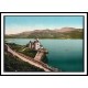 Estuary And Cader Idris Barmouth, A New Print Of A Vintage Wales Photochrom