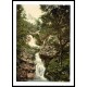 Fairy Glen Waterfall Penmaenmawr - 2, A New Print Of A Vintage Wales Photochrom