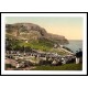 Happy Valley Llandudno 2, A New Print Of A Vintage Wales Photochrom