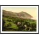 Penmaenmawr General View Wales, A New Print Of A Vintage Wales Photochrom