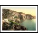 South Stack Rocks Holyhead, A New Print Of A Vintage Wales Photochrom