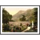 St Peris Church Llanberis, A New Print Of A Vintage Wales Photochrom