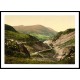 Sychnant Pass Wales, A New Print Of A Vintage Wales Photochrom