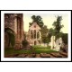 Valle Crucis Abbey Llangollen 2, A New Print Of A Vintage Wales Photochrom